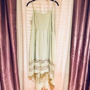 Urban Outfitters| Band of Gypsies Mint Lace  Dress